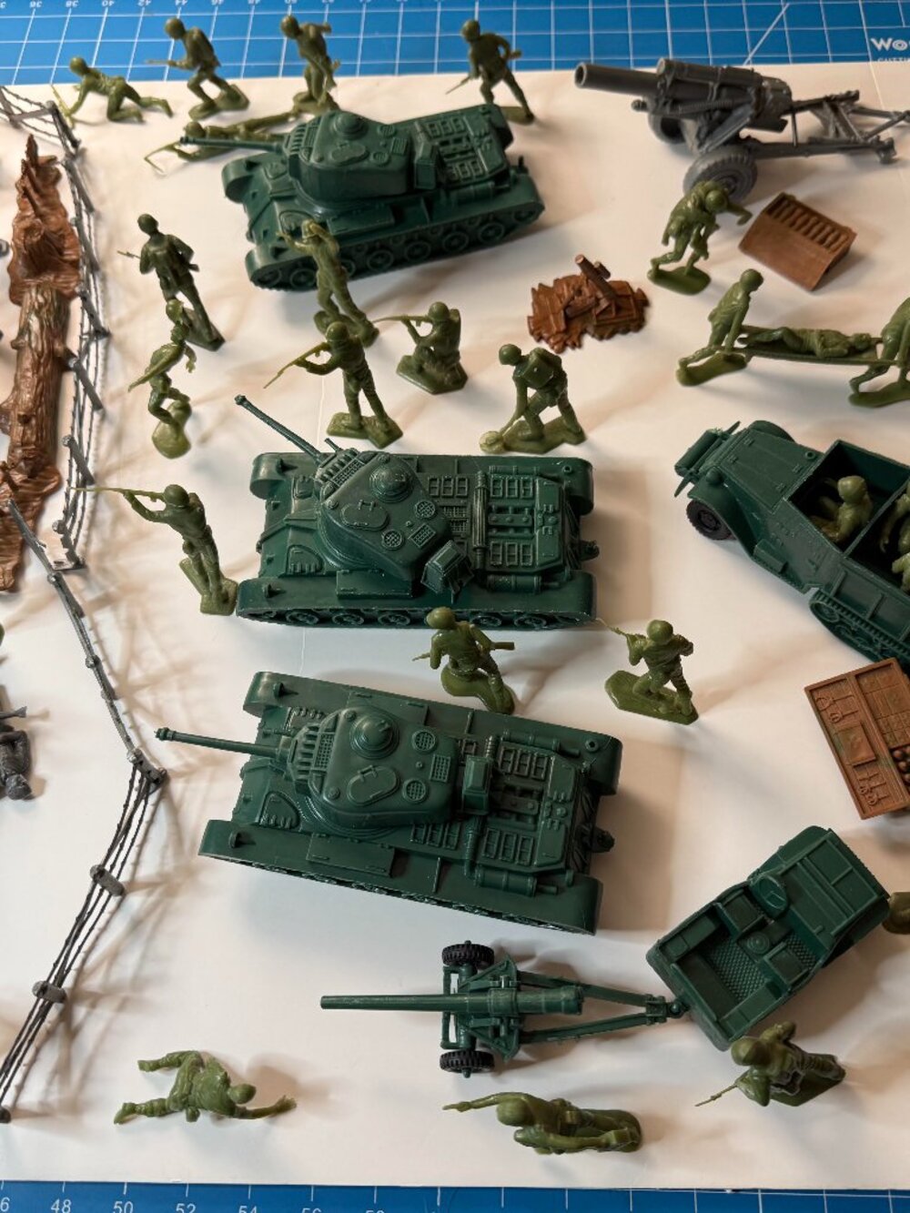 Marx Battleground Playset